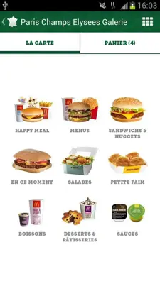 McDo+ android App screenshot 2